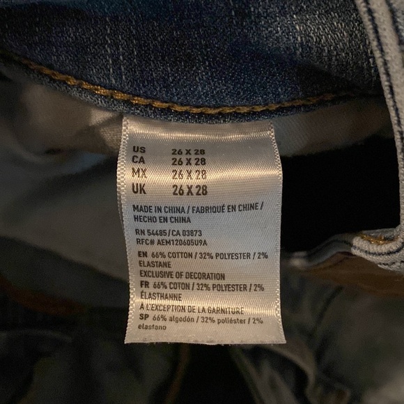 American Eagle Mens faded jeans - Picture 2 of 5